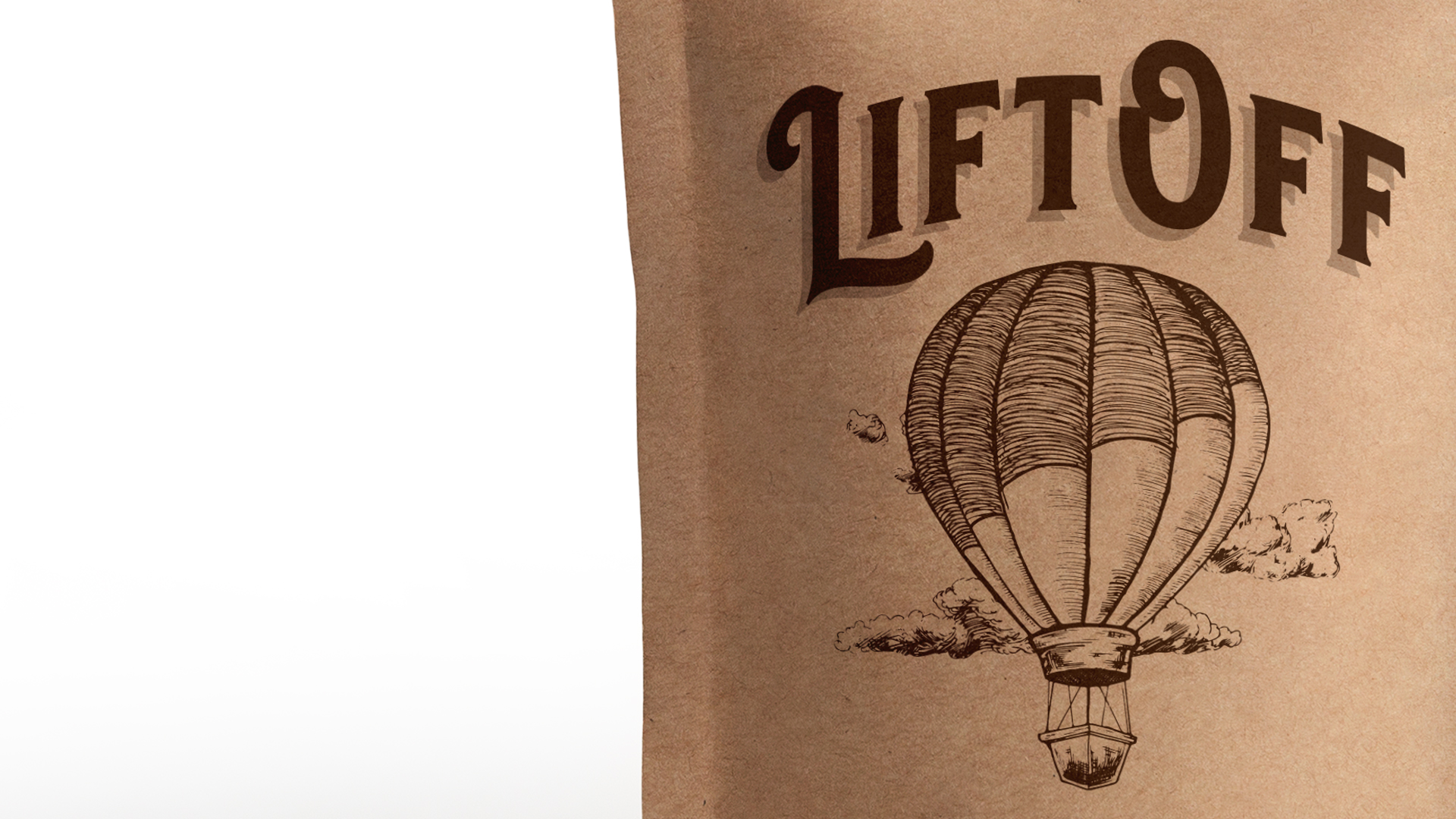 The Coffee Roaster hot air balloon Package design Agency 877