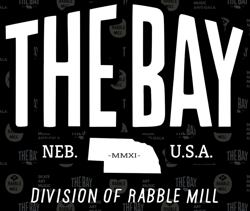 The Bay black and white logo